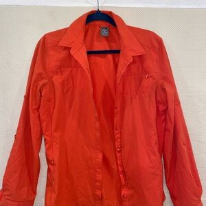 REI Women's Bright Orange Shirt